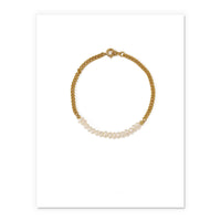 Natural Baroque pearl bracelet