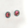 Gold Plated Circular Earrings
