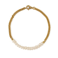 Natural Baroque pearl bracelet