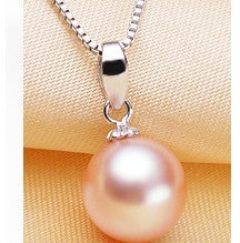 Natural Freshwater Pearl S925 Silver Chain Necklace