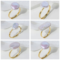 Natural Baroque Pearl Ring