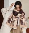 Women's Double Sided Cashmere Scarf