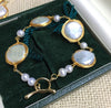 18k Gold Pearl Bracelet