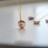 Natural Baroque Pearl Sterling Silver Necklace