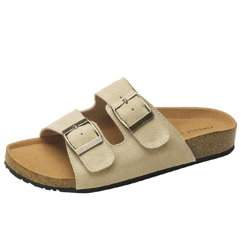 Women's Fashion Genuine Leather Sandals/Slippers