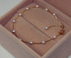Natural Freshwater Pearl 18k Gold Bracelet