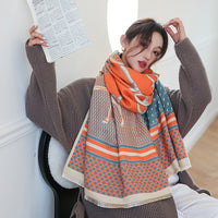 Women's Double Sided Cashmere Scarf