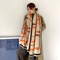 Women's Double Sided Cashmere Scarf