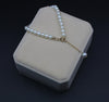 Natural Round Strong Luster Freshwater pearl bracelet