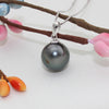 Black Pearl 18K Gold Pendant