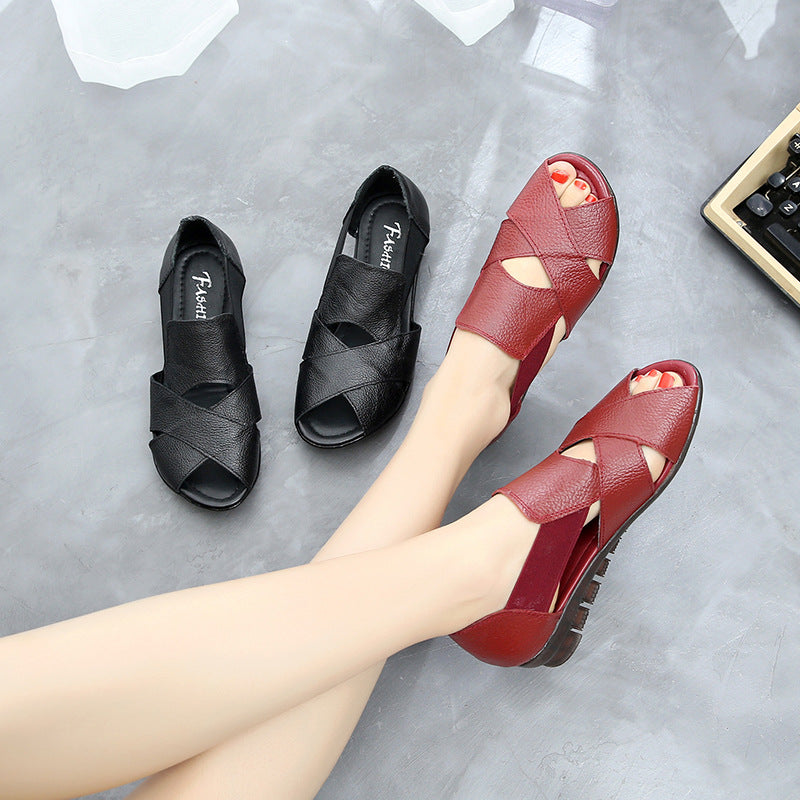 Women's Leather Sandals