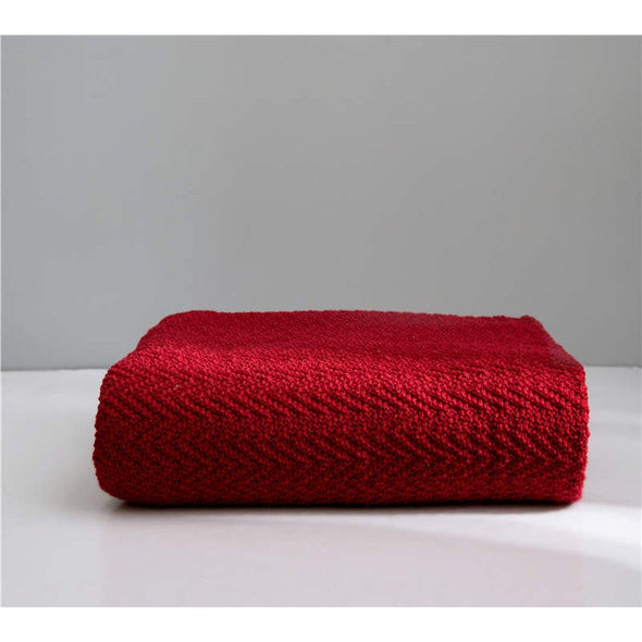 Knitted Warm Throw Blankets