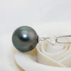 Black Pearl 18K Gold Pendant
