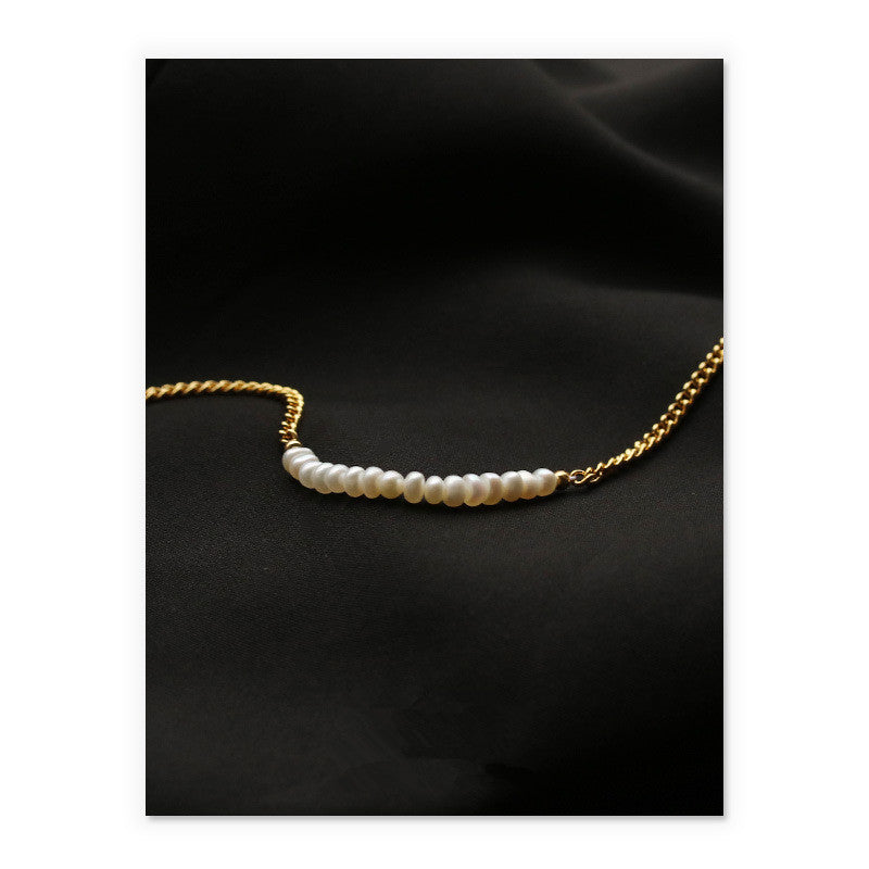 Natural Baroque pearl bracelet