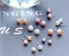 Natural Strong Luster Freshwater pearl earrings