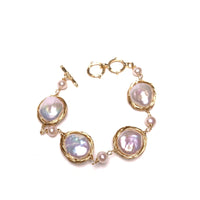 18k Gold Pearl Bracelet
