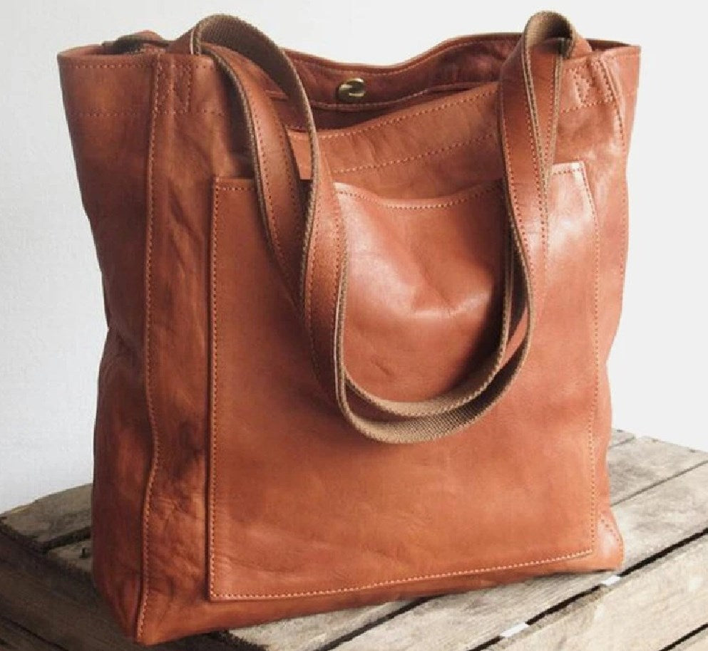 Women's Vintage Soft Leather Shoulder bag