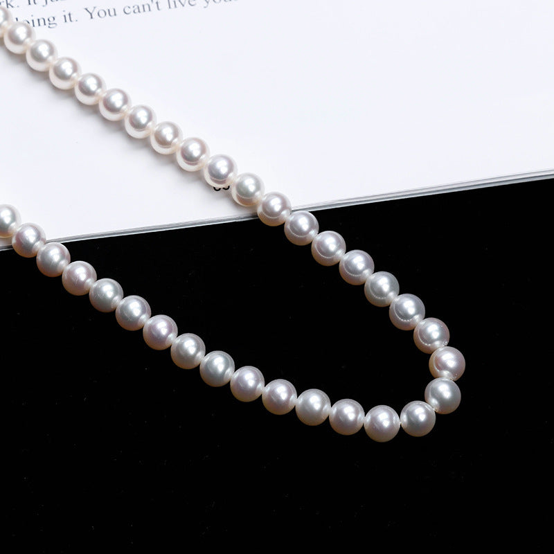 Strong Luster Freshwather Pearl necklace