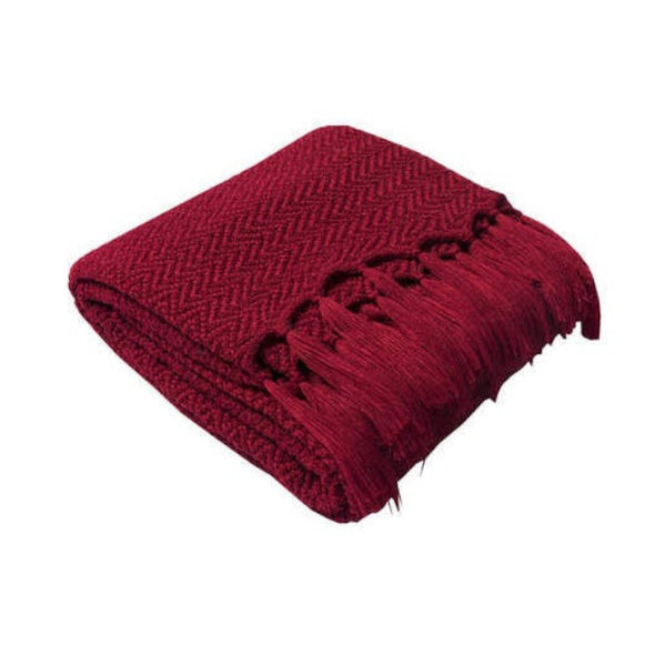 Knitted Warm Throw Blankets