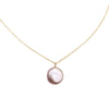 Natural Baroque Pearl Sterling Silver Necklace