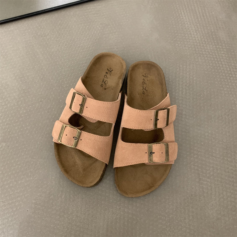 Women's Fashion Genuine Leather Sandals/Slippers