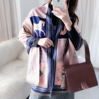 Women's Double Sided Cashmere Scarf