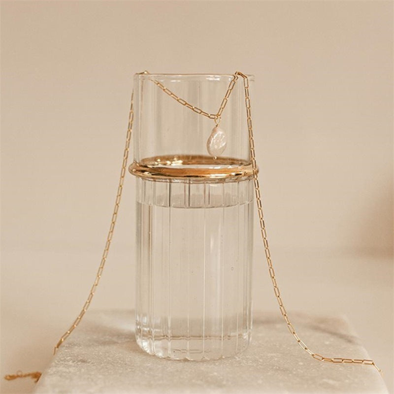 Freshwater Pearl Stainless Steel Necklace