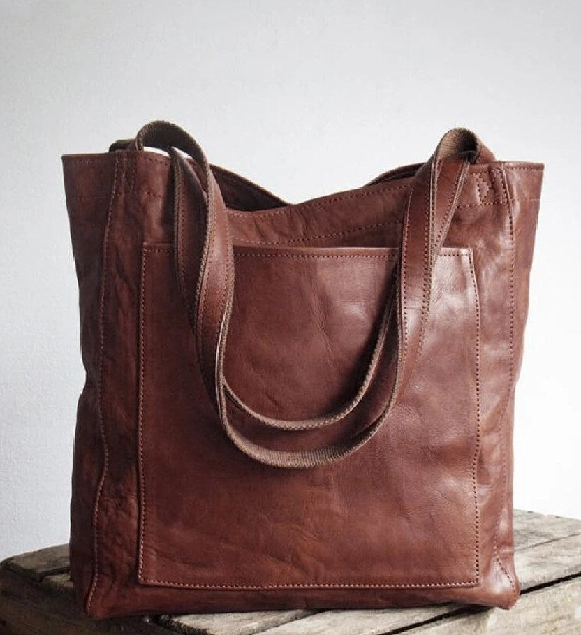 Women's Vintage Soft Leather Shoulder bag